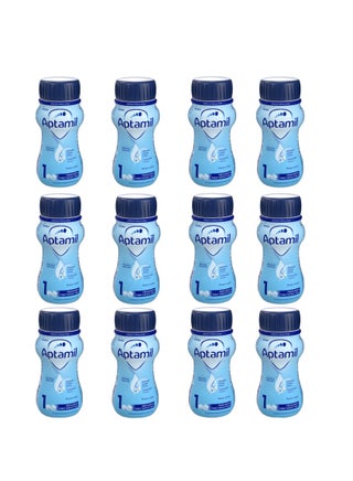 First Infant Ready To Feed Milk 0-6 Months Plain 0-6 monthsgrams Pack of 12 - view 2